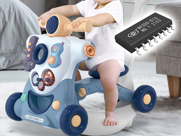 智能趣步兒童學(xué)步車音樂播放芯片設(shè)計(jì)方案 智能趣步兒童學(xué)步車音樂播放芯片設(shè)計(jì)方案